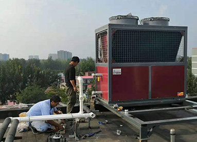 山西客戶--家用空氣源熱泵